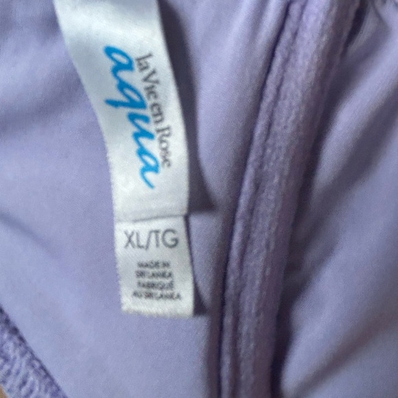 Purple Bathing Suit Top (Size: XL, fits like 36dd) - Picture 3 of 3